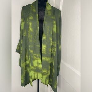 BCBG Tildie Foliagecom Open Front Kimono